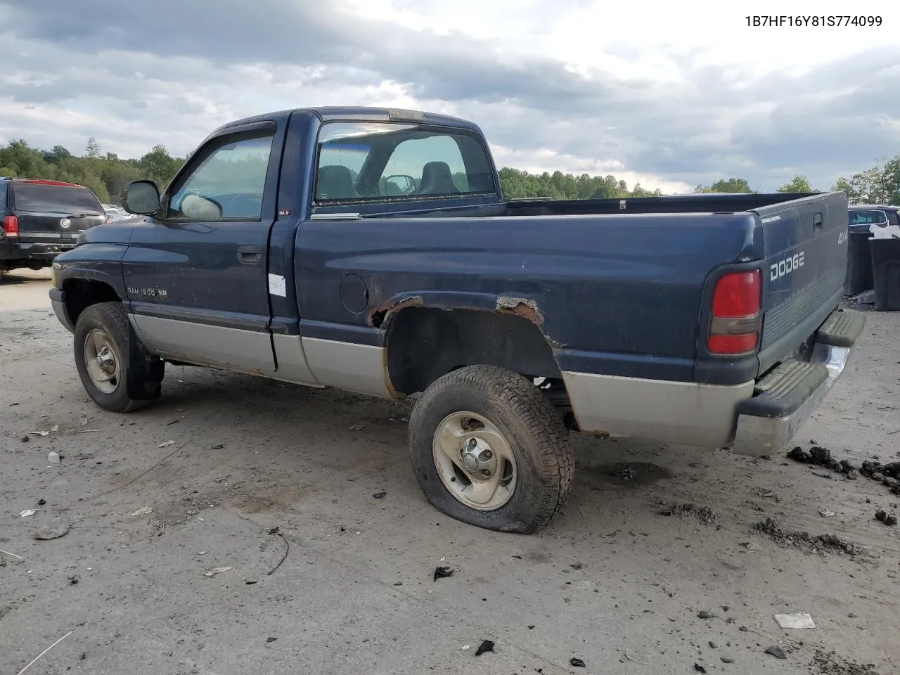 2001 Dodge Ram 1500 VIN: 1B7HF16Y81S774099 Lot: 70673934