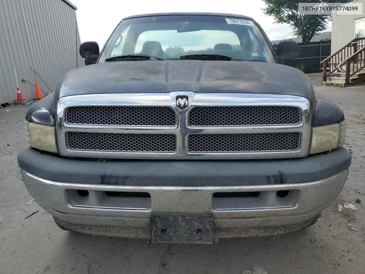 2001 Dodge Ram 1500 VIN: 1B7HF16Y81S774099 Lot: 70673934