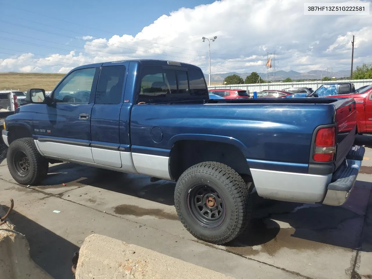 2001 Dodge Ram 1500 VIN: 3B7HF13Z51G222581 Lot: 71128324