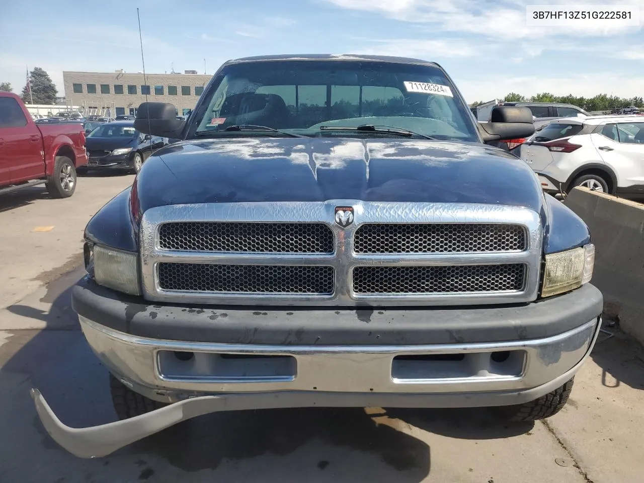 2001 Dodge Ram 1500 VIN: 3B7HF13Z51G222581 Lot: 71128324