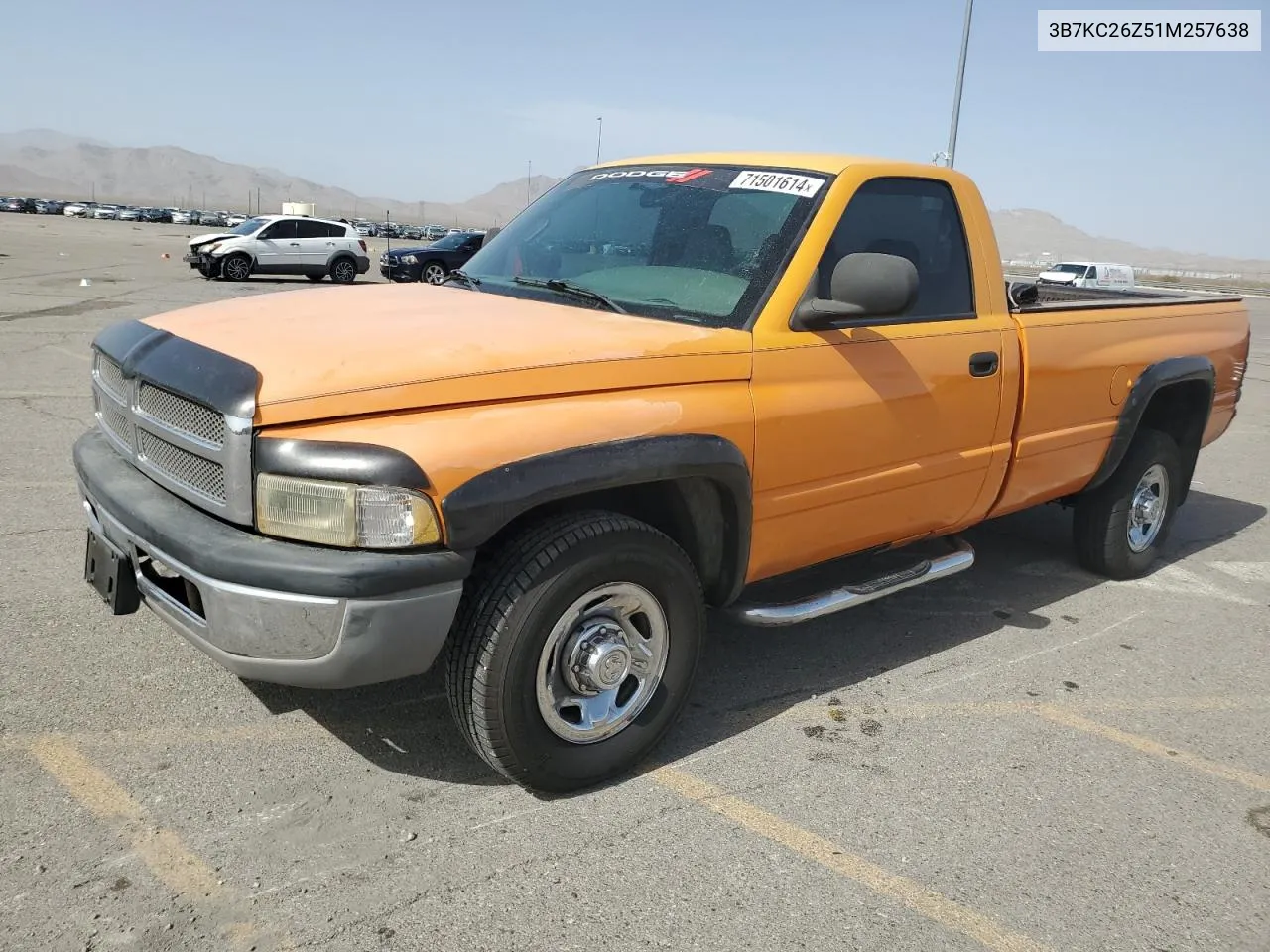 3B7KC26Z51M257638 2001 Dodge Ram 2500