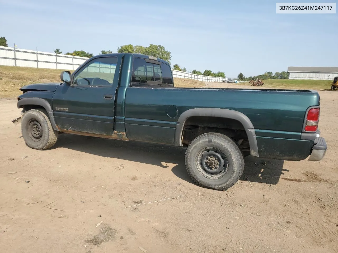 2001 Dodge Ram 2500 VIN: 3B7KC26Z41M247117 Lot: 71536644