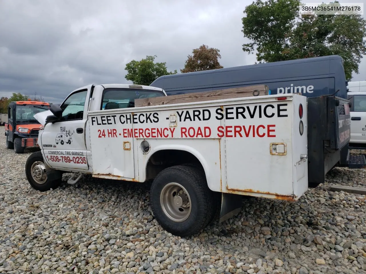 2001 Dodge Ram 3500 VIN: 3B6MC36541M276178 Lot: 71817324