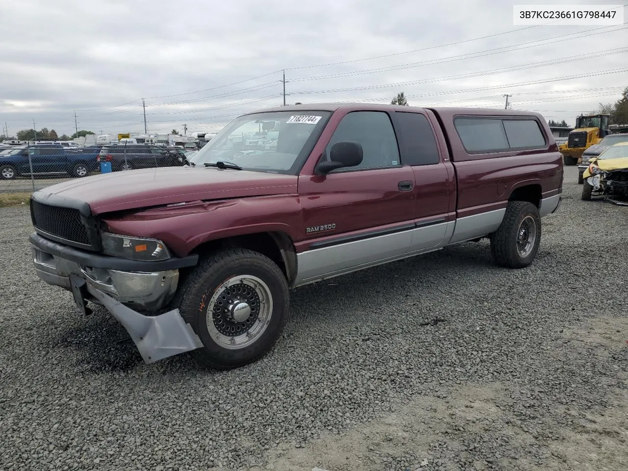 3B7KC23661G798447 2001 Dodge Ram 2500