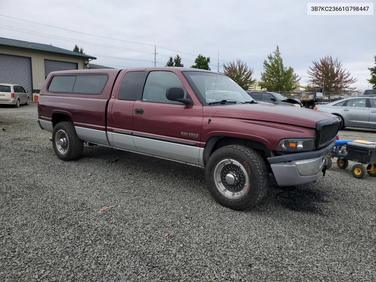 2001 Dodge Ram 2500 VIN: 3B7KC23661G798447 Lot: 71827744