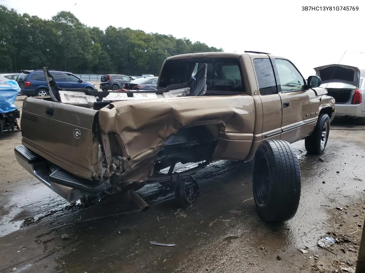 2001 Dodge Ram 1500 VIN: 3B7HC13Y81G745769 Lot: 71832264