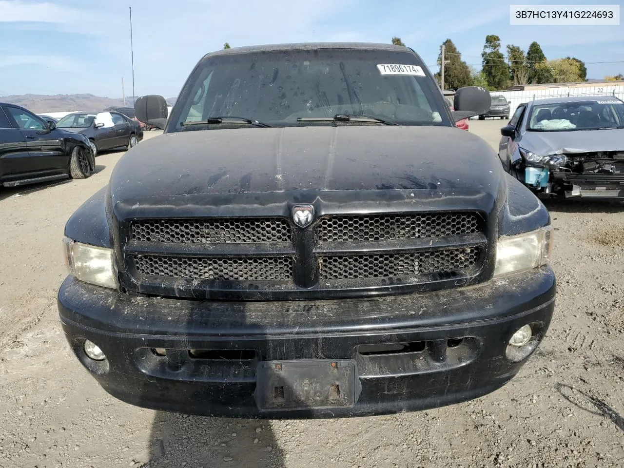 2001 Dodge Ram 1500 VIN: 3B7HC13Y41G224693 Lot: 71896174