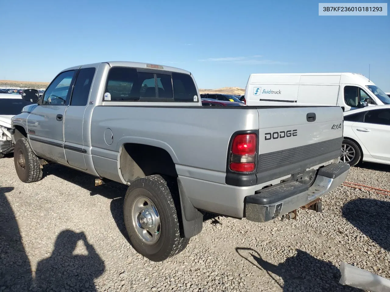 2001 Dodge Ram 2500 VIN: 3B7KF23601G181293 Lot: 72093914