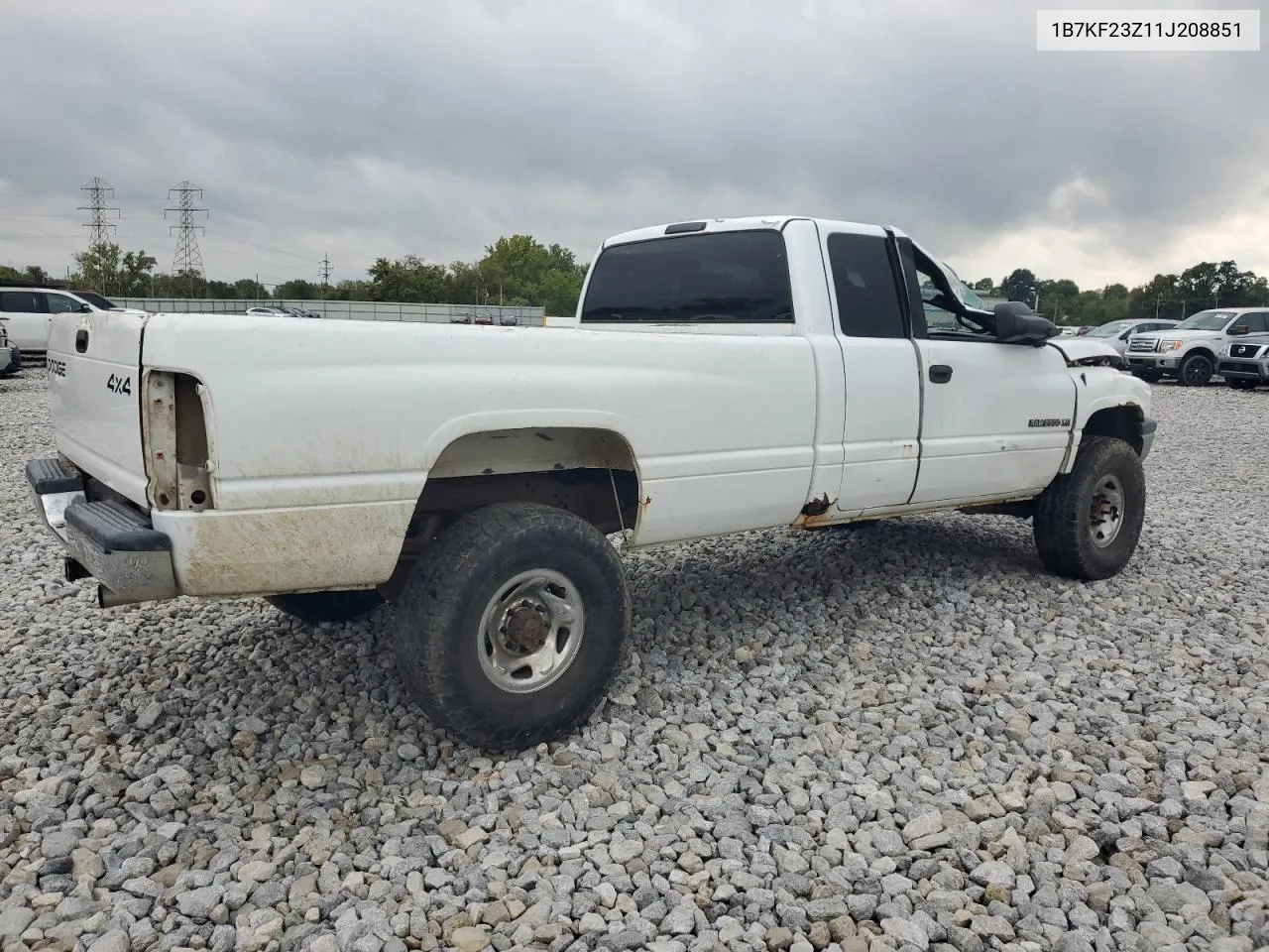 2001 Dodge Ram 2500 VIN: 1B7KF23Z11J208851 Lot: 72321264