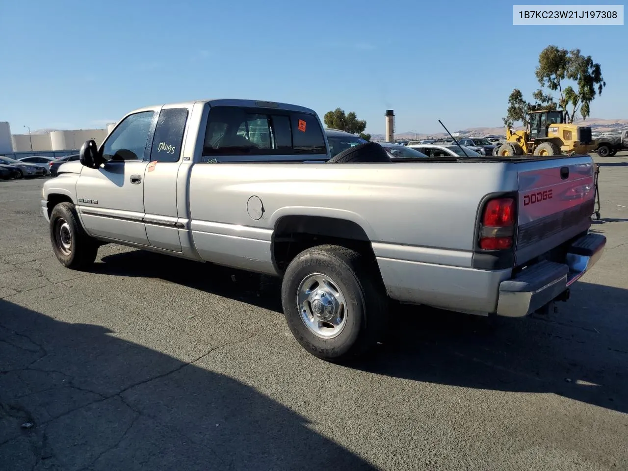 2001 Dodge Ram 2500 VIN: 1B7KC23W21J197308 Lot: 72334614