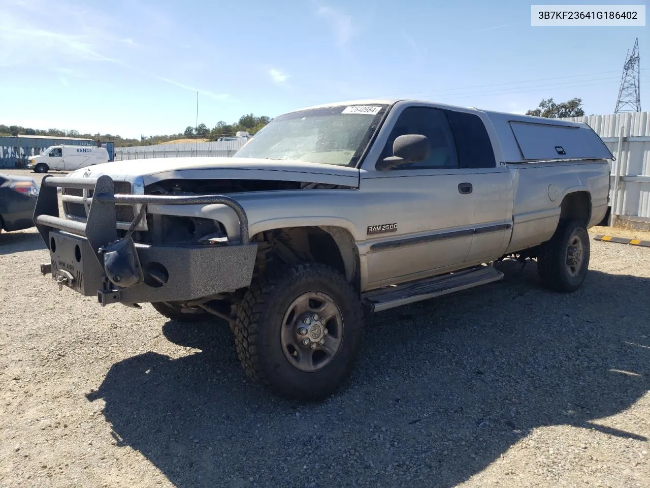 2001 Dodge Ram 2500 VIN: 3B7KF23641G186402 Lot: 72640984