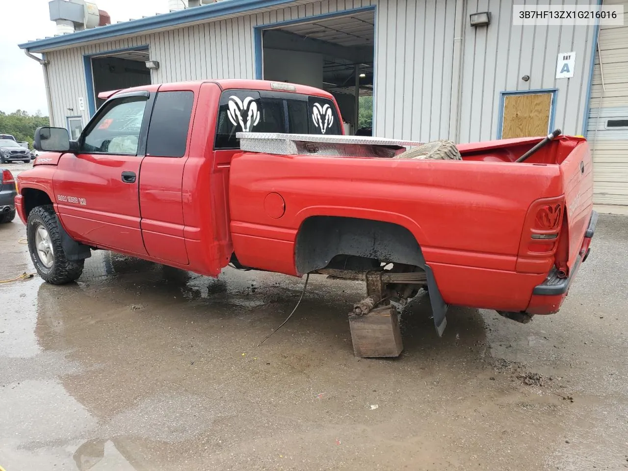 2001 Dodge Ram 1500 VIN: 3B7HF13ZX1G216016 Lot: 73031154