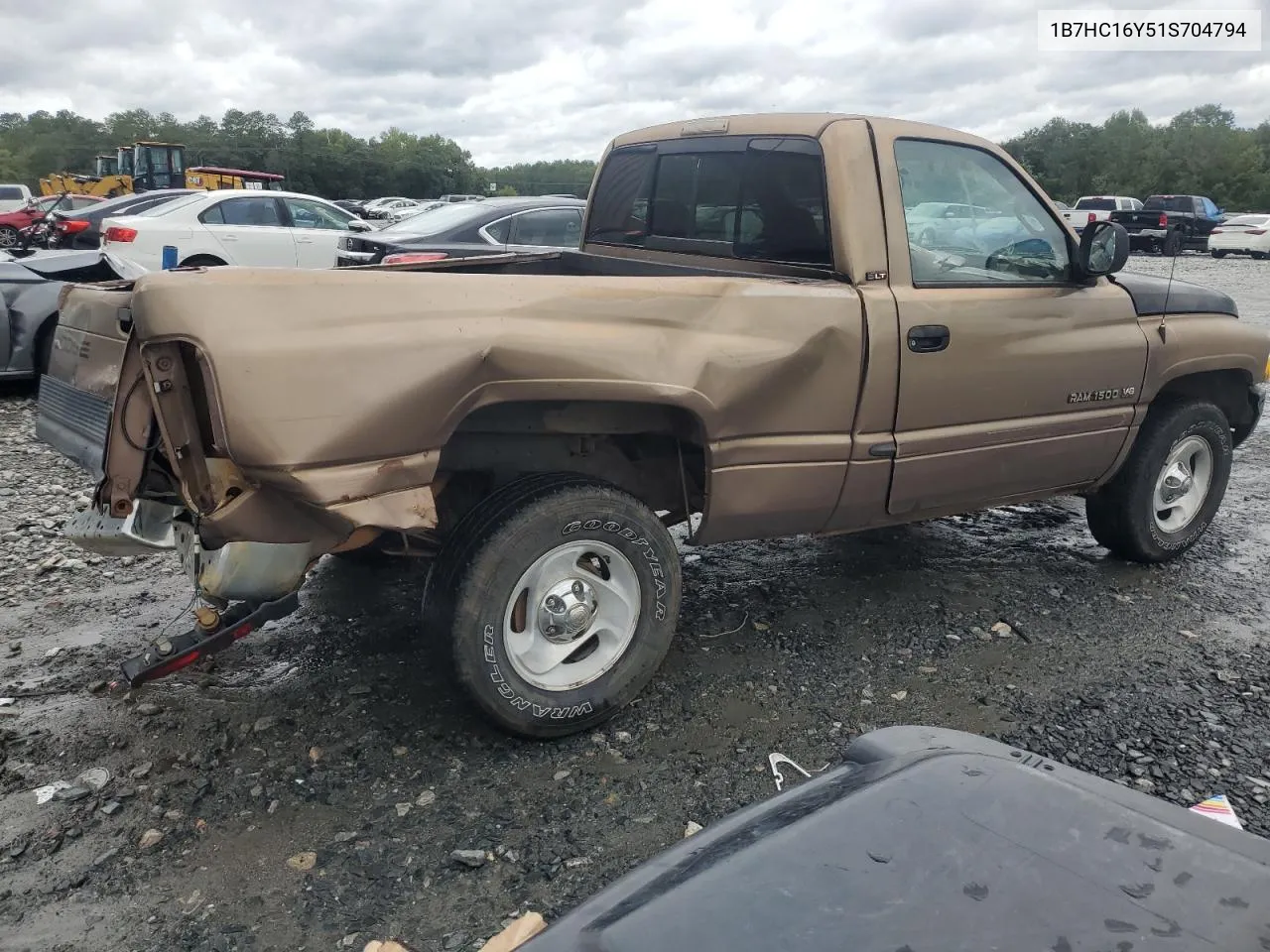 2001 Dodge Ram 1500 VIN: 1B7HC16Y51S704794 Lot: 73159054