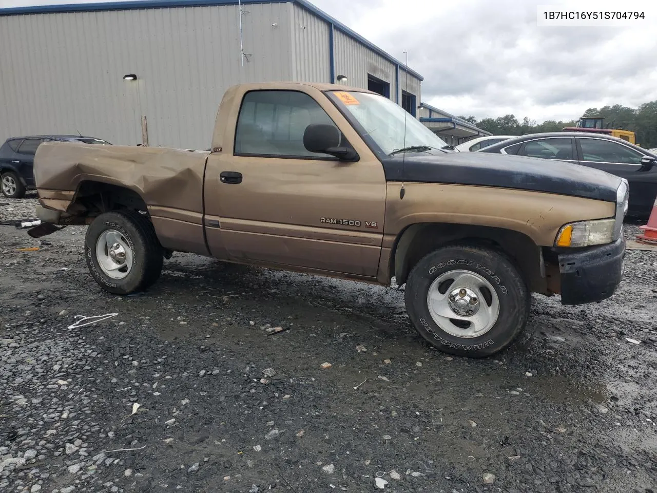 2001 Dodge Ram 1500 VIN: 1B7HC16Y51S704794 Lot: 73159054