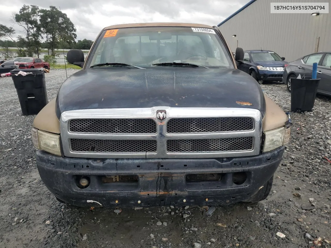 2001 Dodge Ram 1500 VIN: 1B7HC16Y51S704794 Lot: 73159054