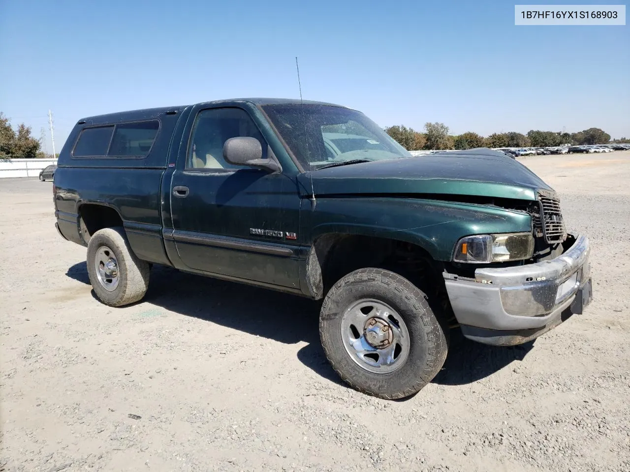 2001 Dodge Ram 1500 VIN: 1B7HF16YX1S168903 Lot: 73433894