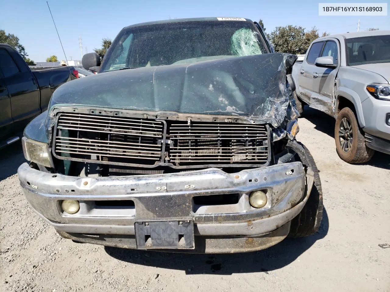 2001 Dodge Ram 1500 VIN: 1B7HF16YX1S168903 Lot: 73433894