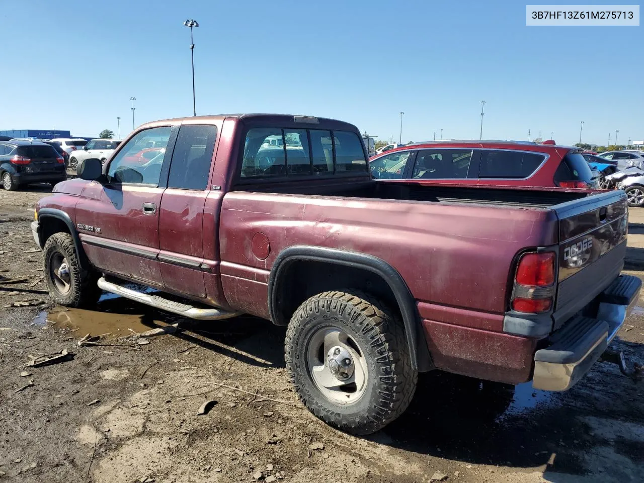 2001 Dodge Ram 1500 VIN: 3B7HF13Z61M275713 Lot: 74197304