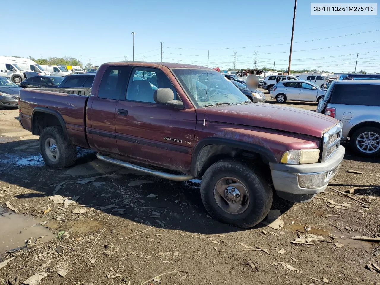 2001 Dodge Ram 1500 VIN: 3B7HF13Z61M275713 Lot: 74197304