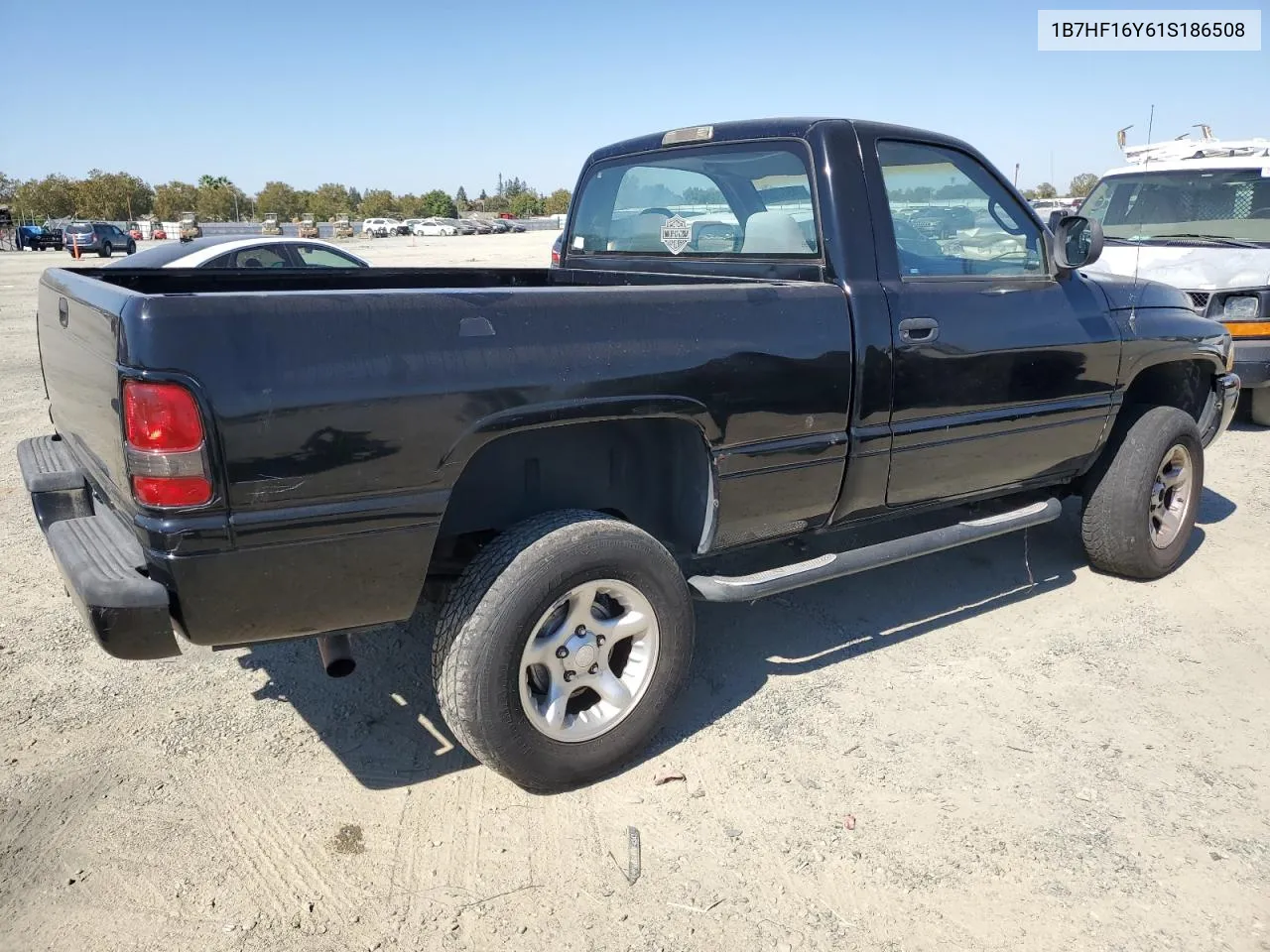 2001 Dodge Ram 1500 VIN: 1B7HF16Y61S186508 Lot: 74607504