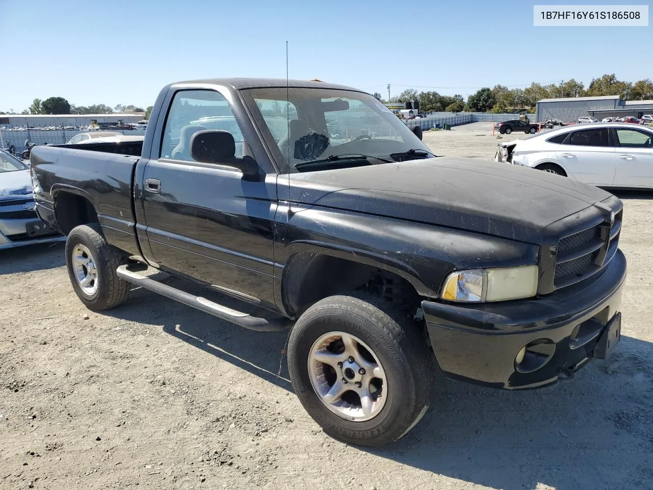 2001 Dodge Ram 1500 VIN: 1B7HF16Y61S186508 Lot: 74607504