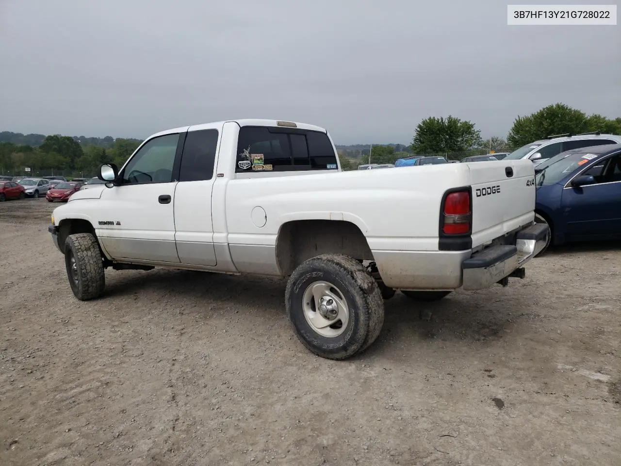 2001 Dodge Ram 1500 VIN: 3B7HF13Y21G728022 Lot: 74615014