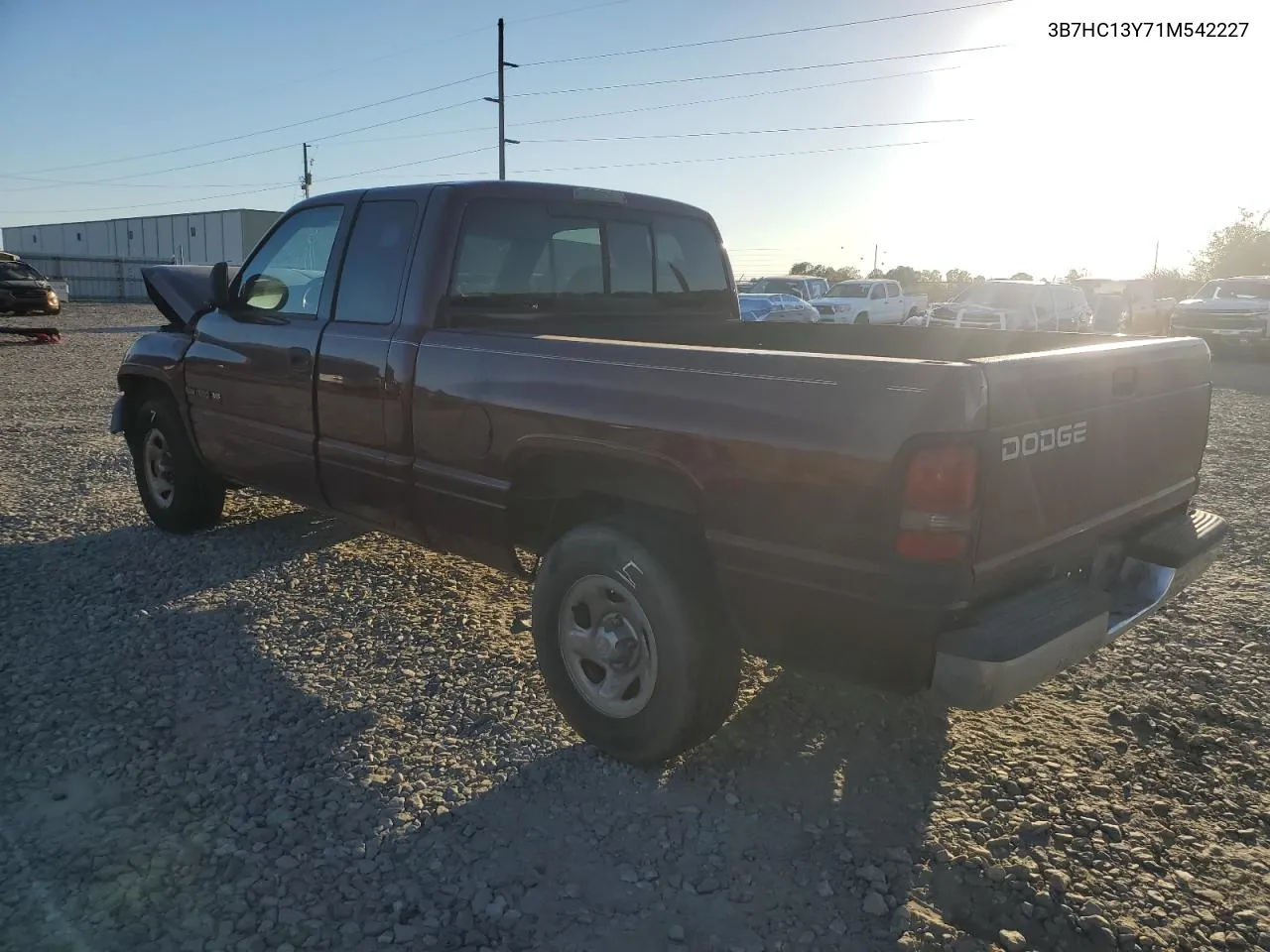 2001 Dodge Ram 1500 VIN: 3B7HC13Y71M542227 Lot: 74893644