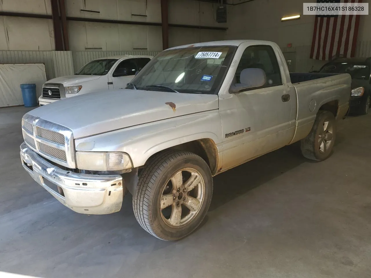 2001 Dodge Ram 1500 VIN: 1B7HC16X41S186328 Lot: 75057714