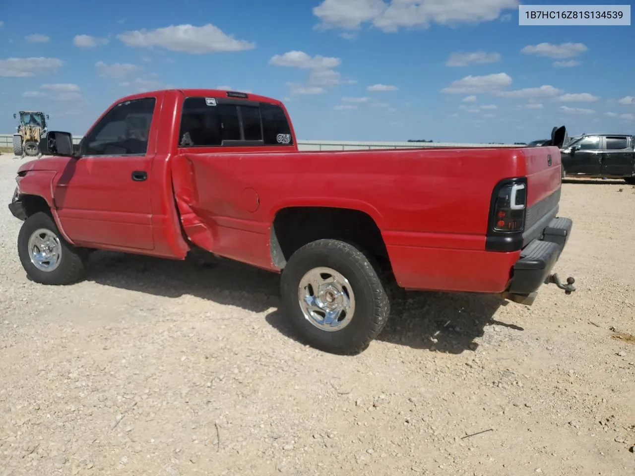 2001 Dodge Ram 1500 VIN: 1B7HC16Z81S134539 Lot: 76143214