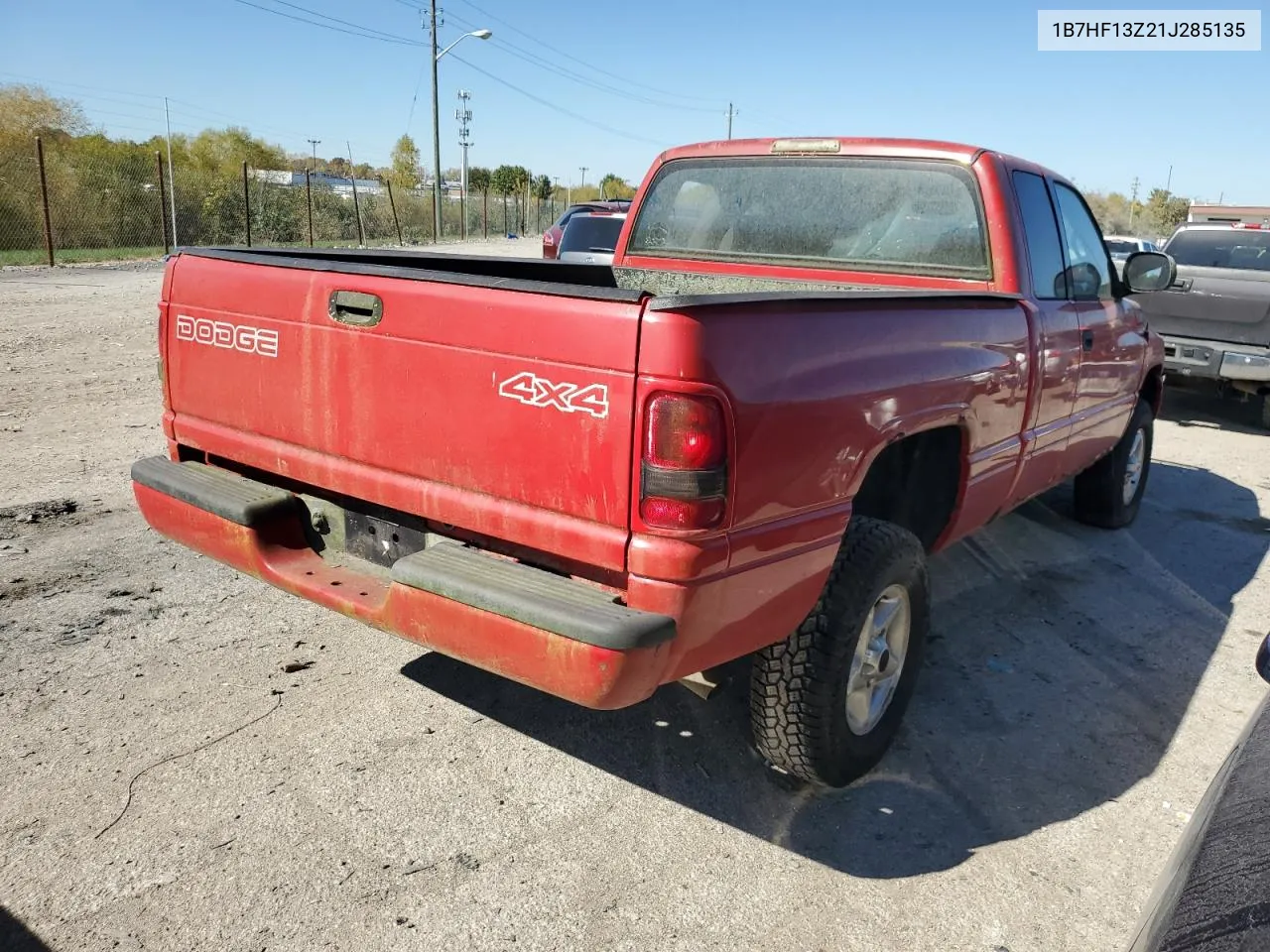 2001 Dodge Ram 1500 VIN: 1B7HF13Z21J285135 Lot: 76273934