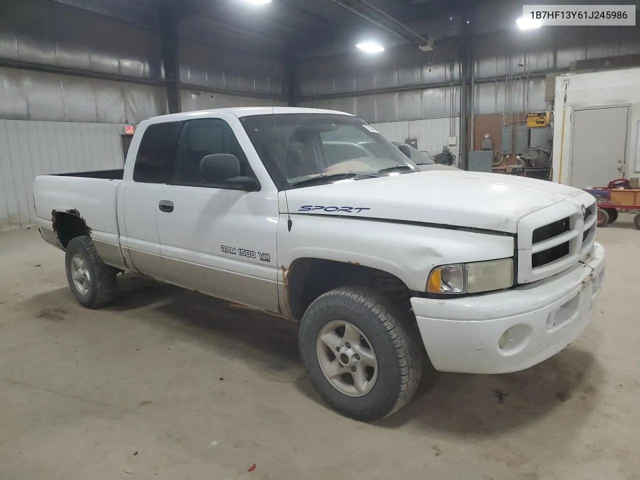 2001 Dodge Ram 1500 VIN: 1B7HF13Y61J245986 Lot: 76298104