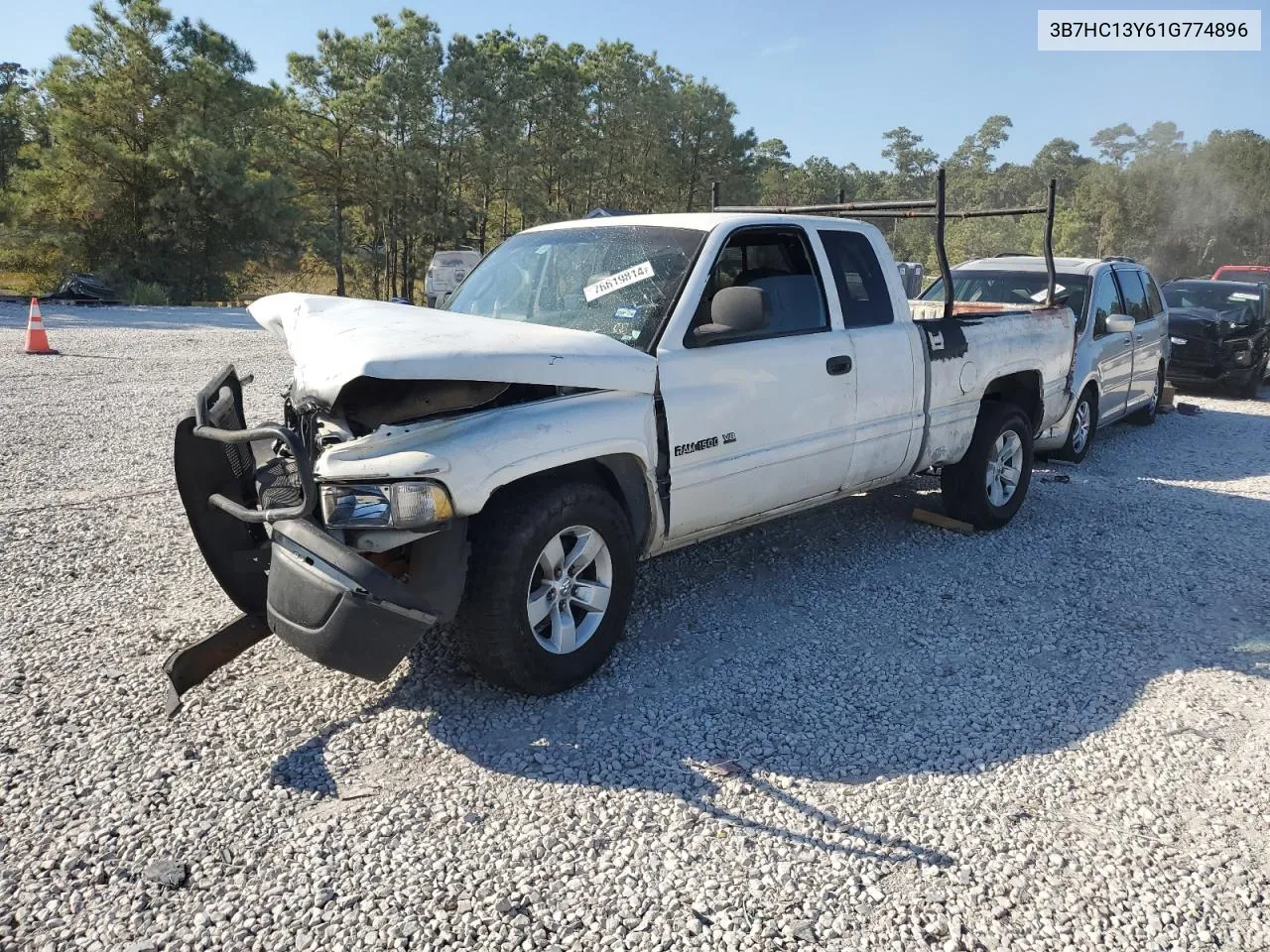 2001 Dodge Ram 1500 VIN: 3B7HC13Y61G774896 Lot: 76619814