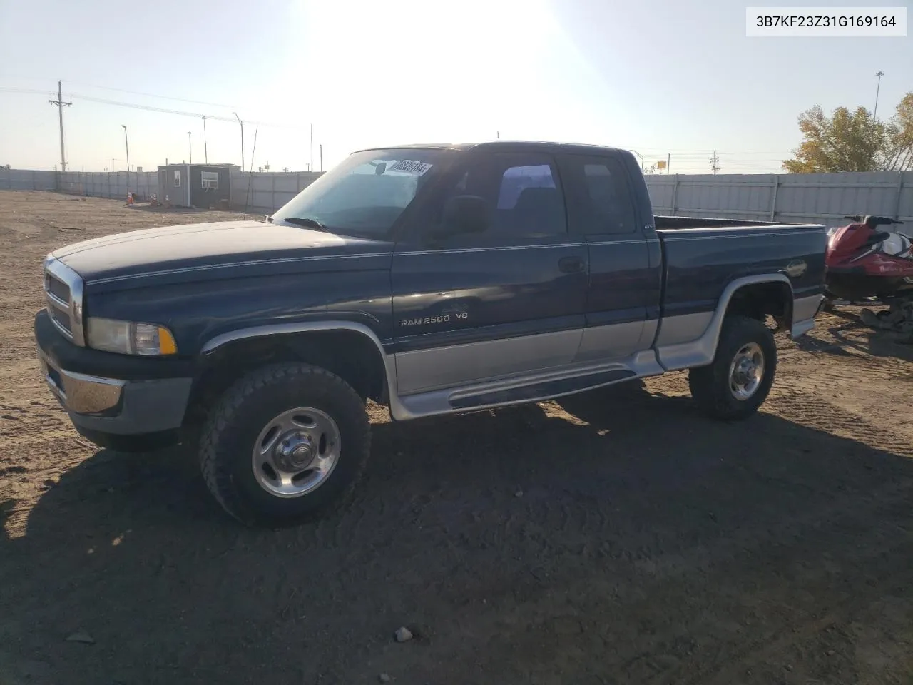 2001 Dodge Ram 2500 VIN: 3B7KF23Z31G169164 Lot: 76826184