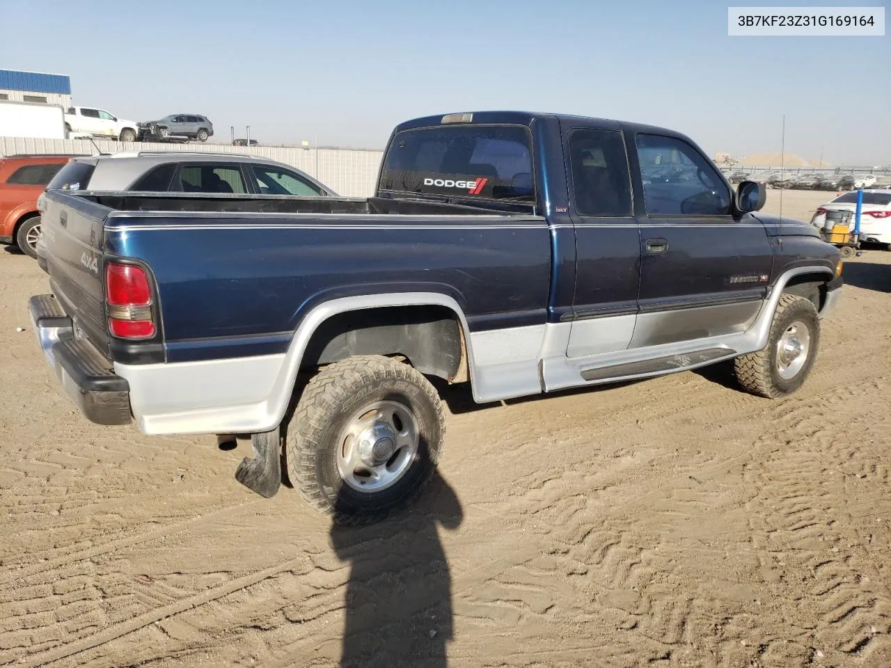 2001 Dodge Ram 2500 VIN: 3B7KF23Z31G169164 Lot: 76826184