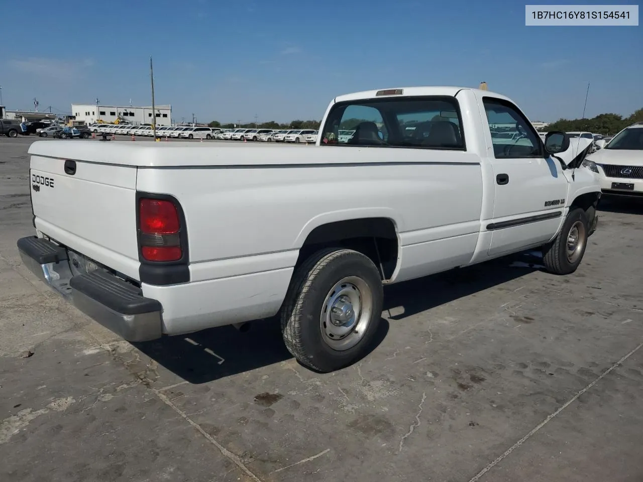 2001 Dodge Ram 1500 VIN: 1B7HC16Y81S154541 Lot: 76946744