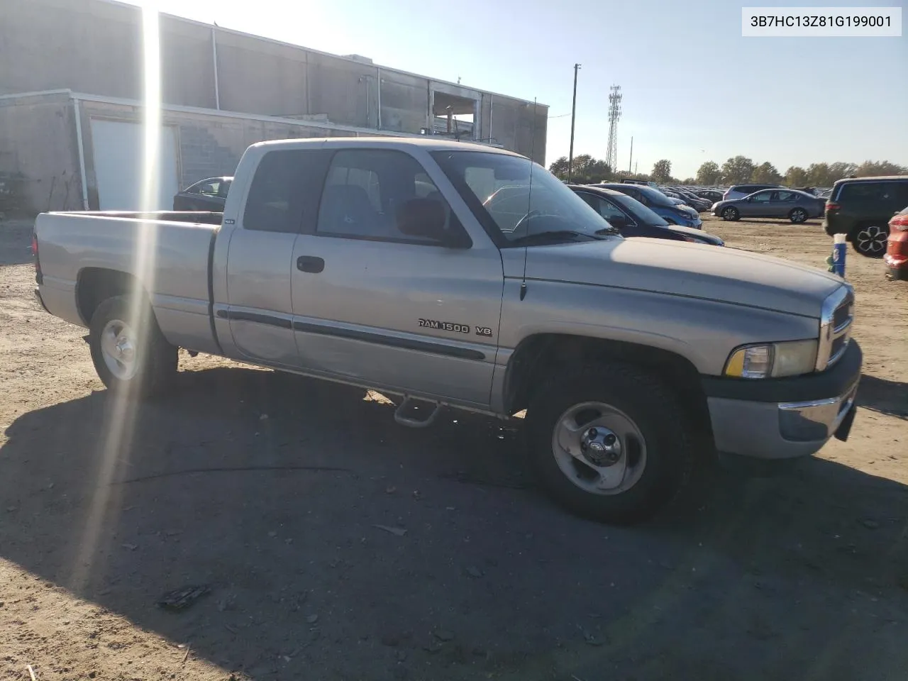 2001 Dodge Ram 1500 VIN: 3B7HC13Z81G199001 Lot: 76960834