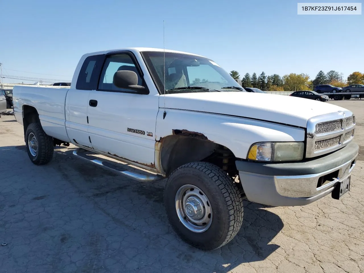 2001 Dodge Ram 2500 VIN: 1B7KF23Z91J617454 Lot: 76976994