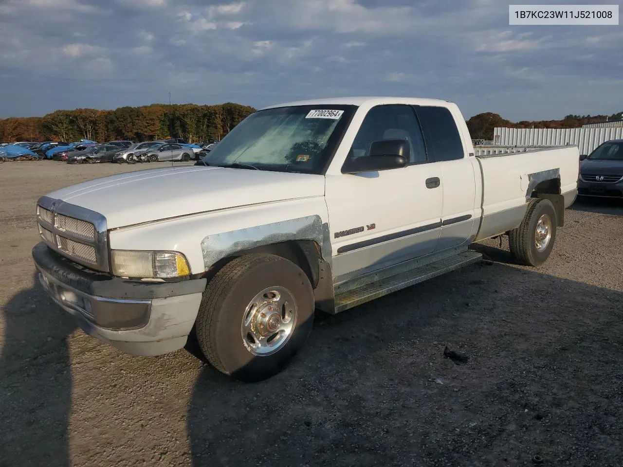 2001 Dodge Ram 2500 VIN: 1B7KC23W11J521008 Lot: 77002964