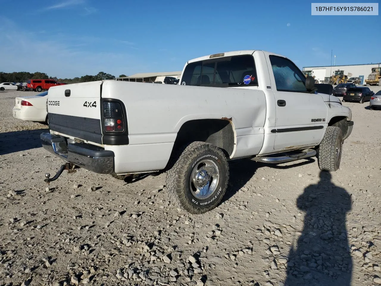 2001 Dodge Ram 1500 VIN: 1B7HF16Y91S786021 Lot: 77016644