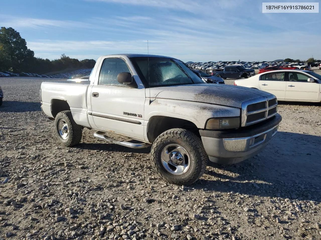 2001 Dodge Ram 1500 VIN: 1B7HF16Y91S786021 Lot: 77016644