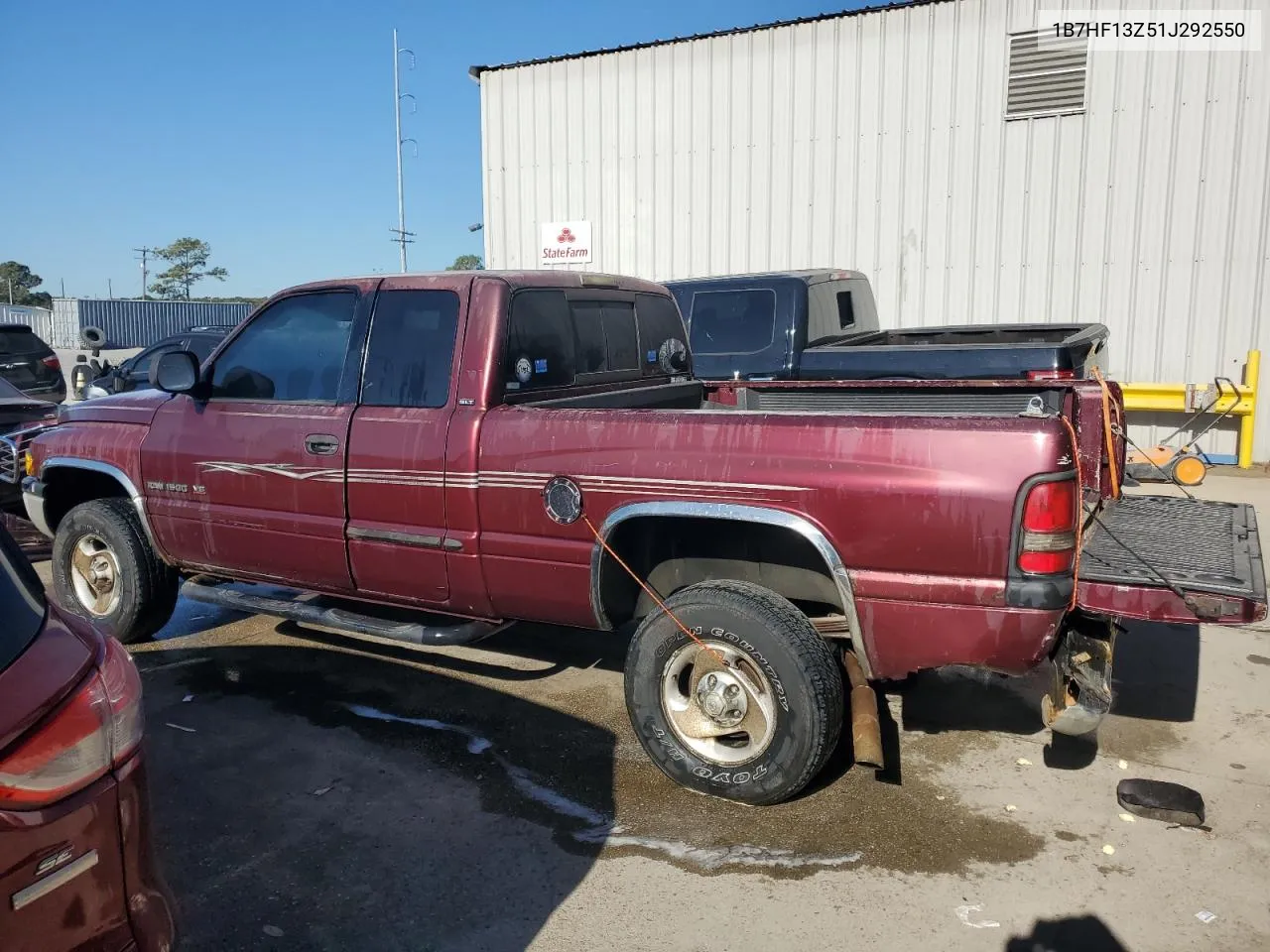 2001 Dodge Ram 1500 VIN: 1B7HF13Z51J292550 Lot: 77139774