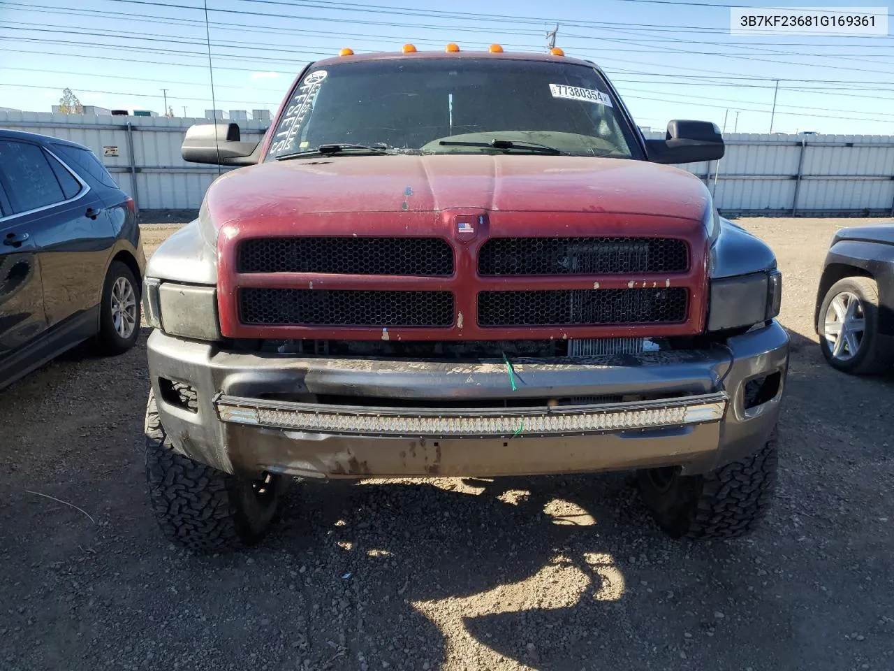 3B7KF23681G169361 2001 Dodge Ram 2500