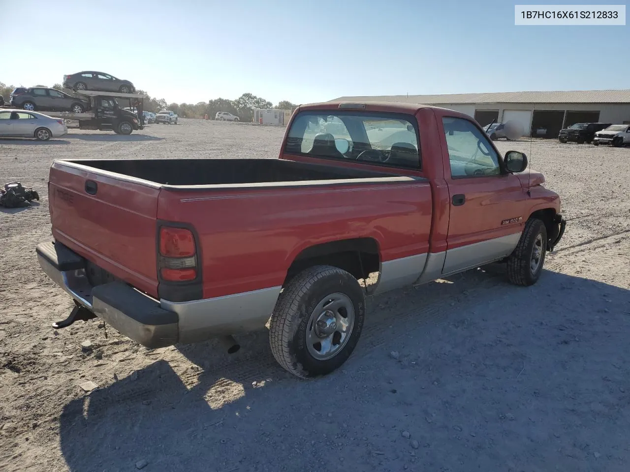 2001 Dodge Ram 1500 VIN: 1B7HC16X61S212833 Lot: 77945574