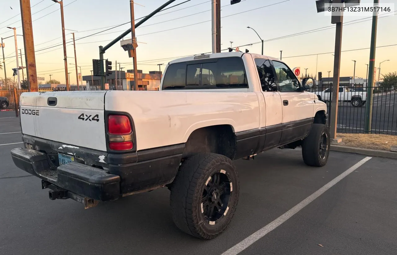 2001 Dodge Ram 1500 VIN: 3B7HF13Z31M517146 Lot: 78106704