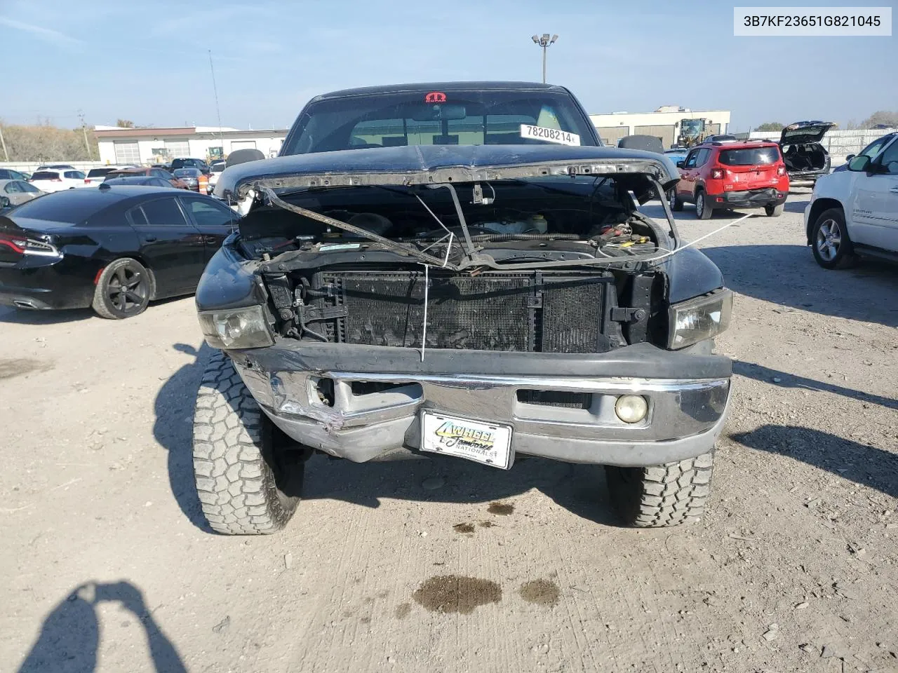 2001 Dodge Ram 2500 VIN: 3B7KF23651G821045 Lot: 78208214