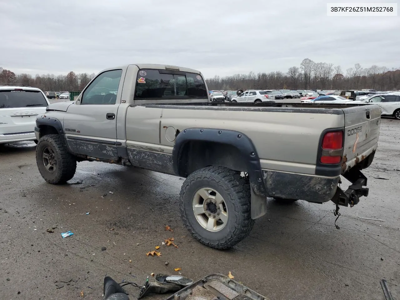 2001 Dodge Ram 2500 VIN: 3B7KF26Z51M252768 Lot: 79332954