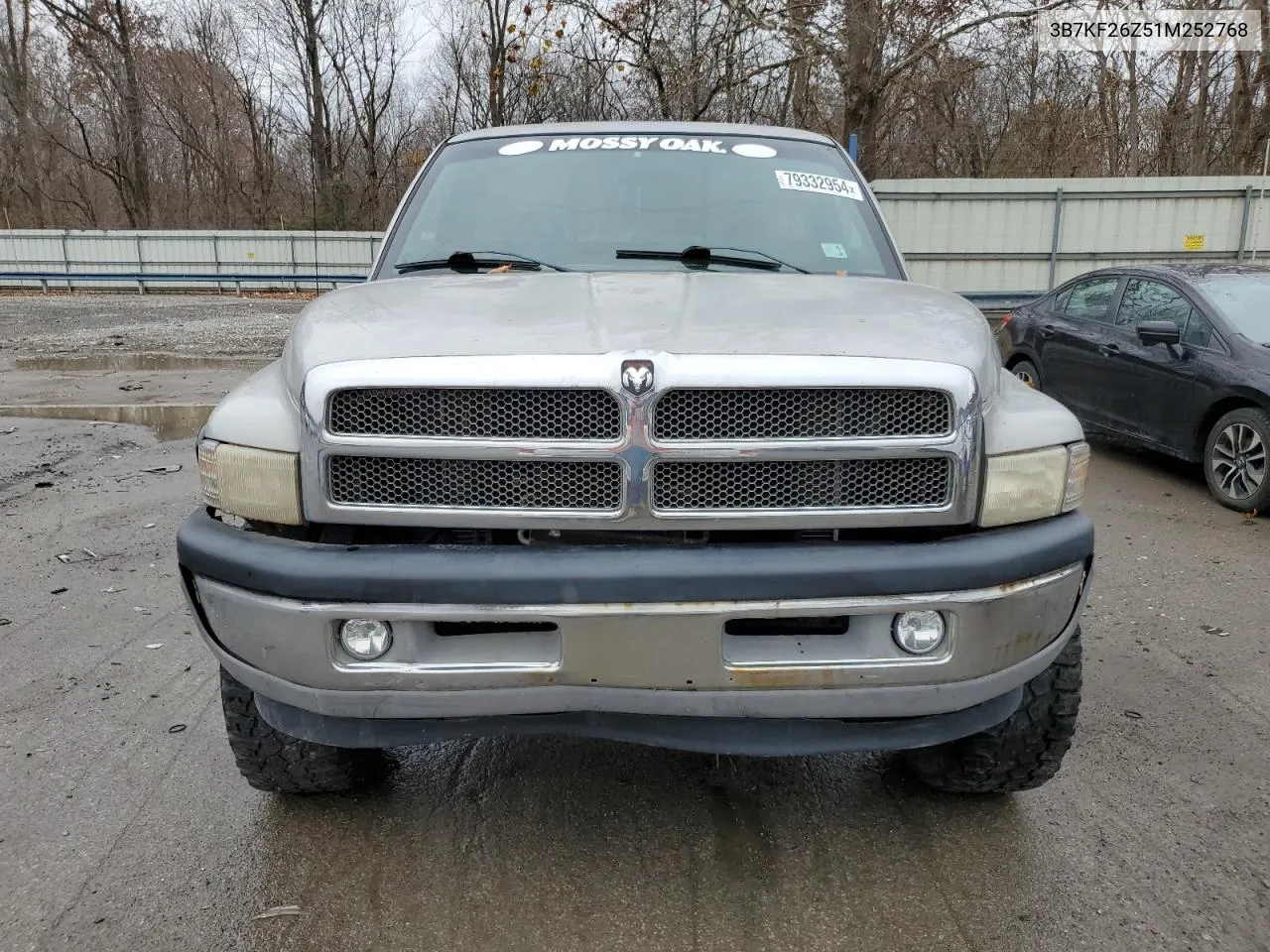 2001 Dodge Ram 2500 VIN: 3B7KF26Z51M252768 Lot: 79332954