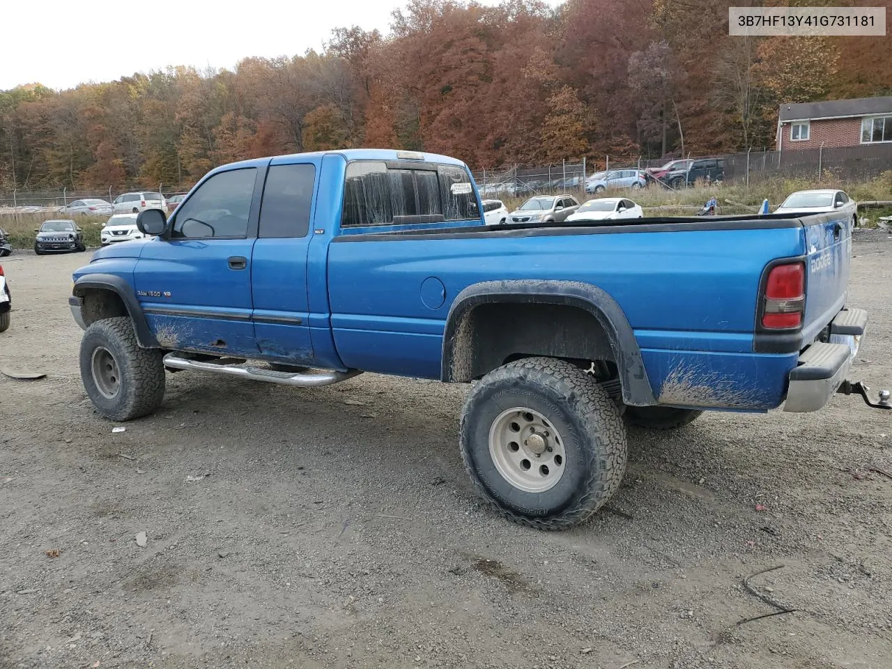 2001 Dodge Ram 1500 VIN: 3B7HF13Y41G731181 Lot: 79361254