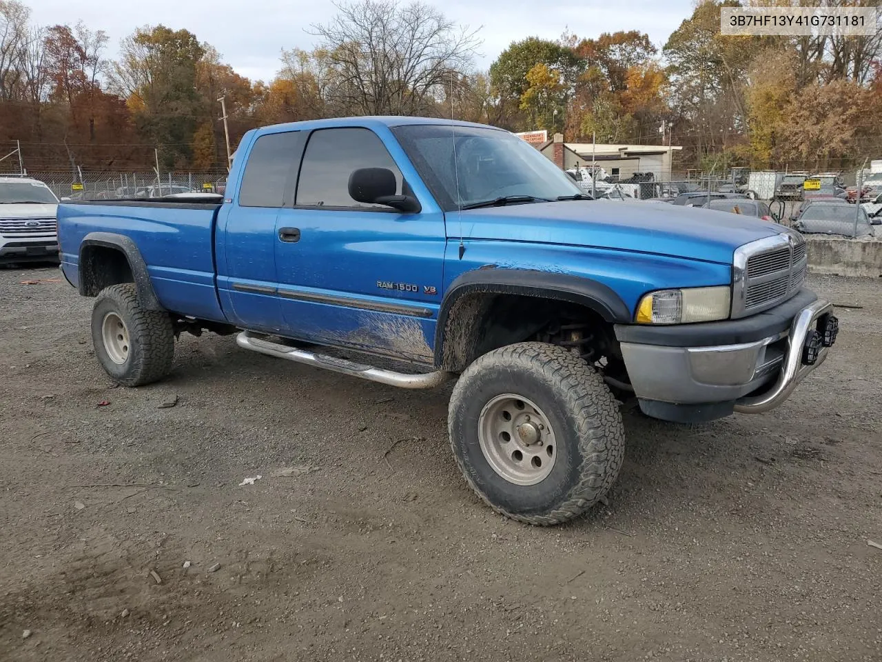 2001 Dodge Ram 1500 VIN: 3B7HF13Y41G731181 Lot: 79361254