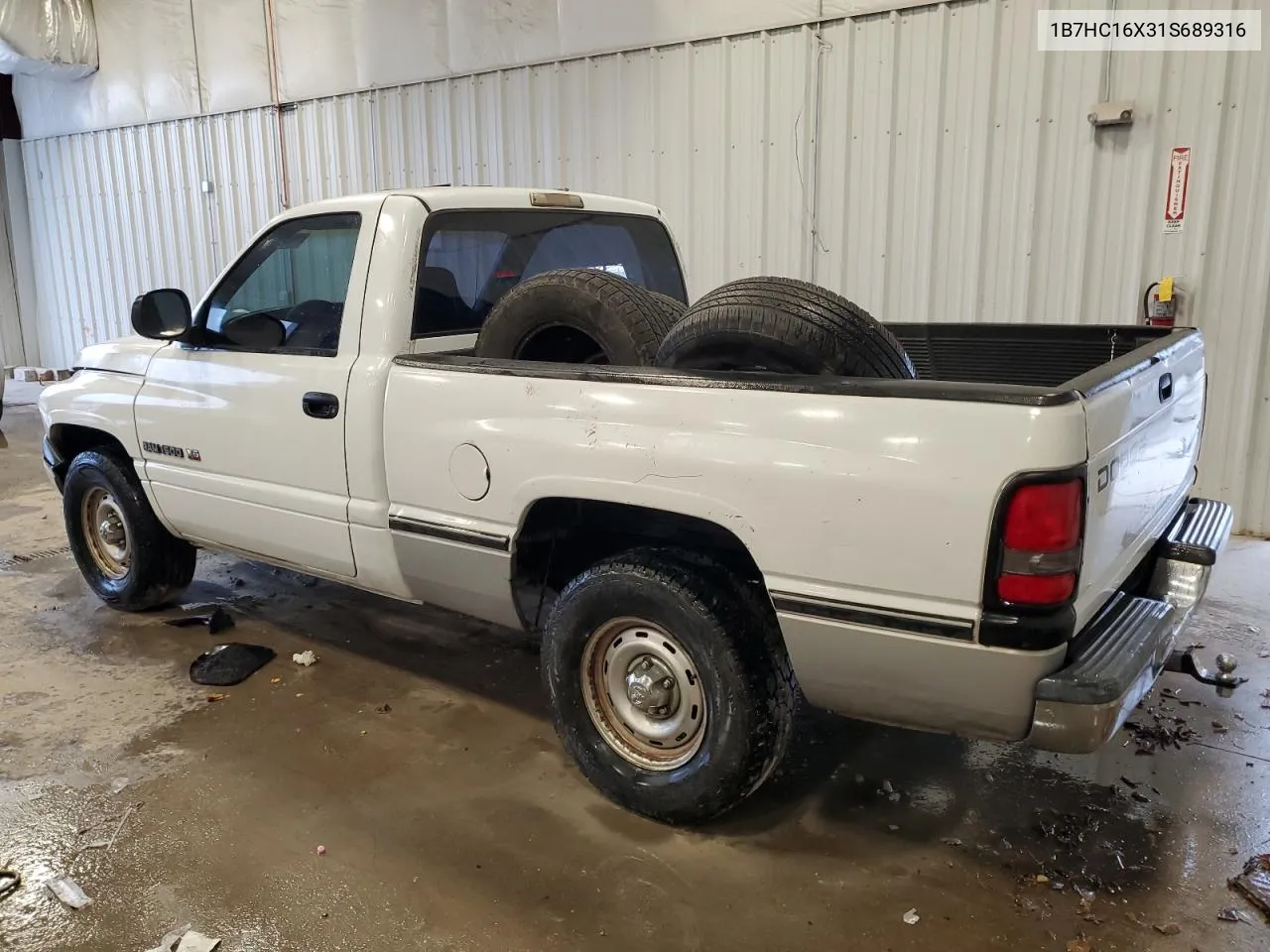 2001 Dodge Ram 1500 VIN: 1B7HC16X31S689316 Lot: 79426574